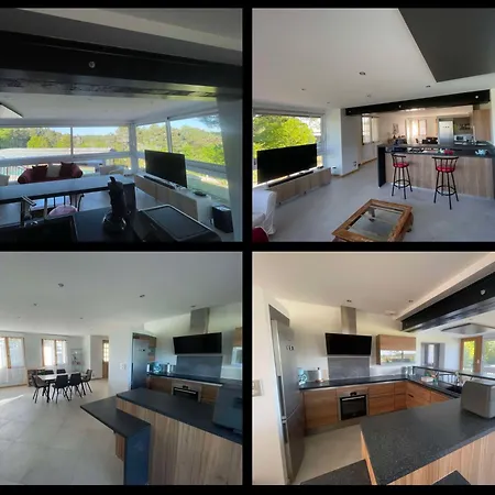 펜션 Maison De Avec Piscine Couverte Et Chauffee Auriac-du-Périgord