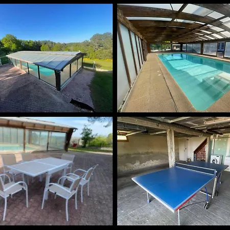 度假居 Maison De Avec Piscine Couverte *