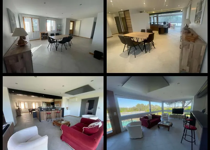 Maison De Avec Piscine Couverte Et Chauffée Hébergement de vacances *